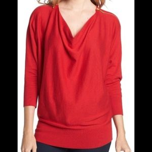 Michael kors red sweater